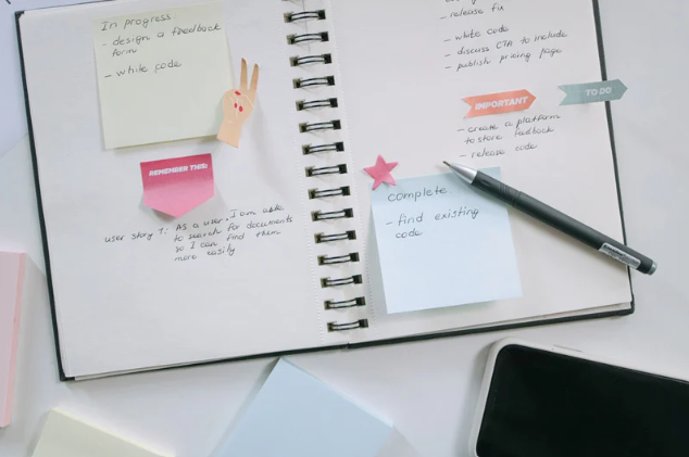 tasks to organize daily responsibilities